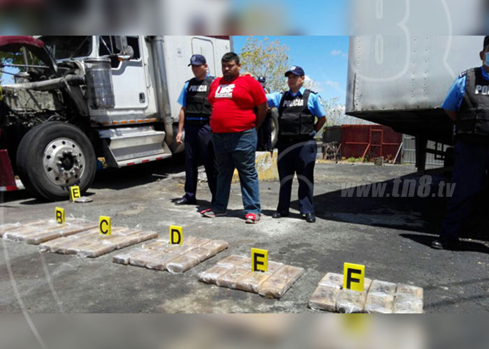 Nicaragüense es agarrado con droga en el puesto fronterizo de El ... - TN8.tv