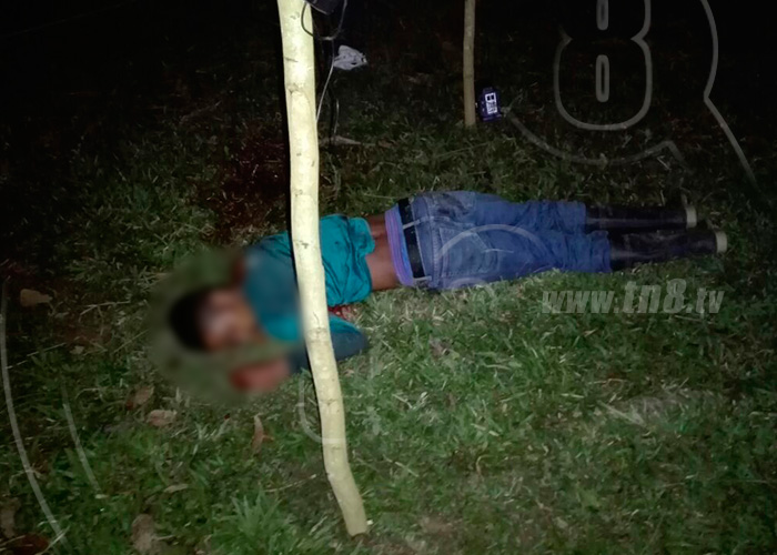 Jinotega: Matan a una persona de un disparo y 2 estocada - TN8 - TN8.tv