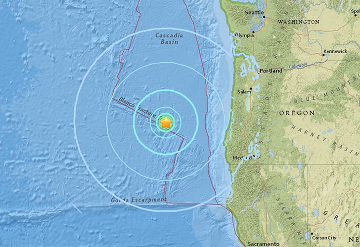   Earthquake, Earthquake, United States, Coast, Oregon 