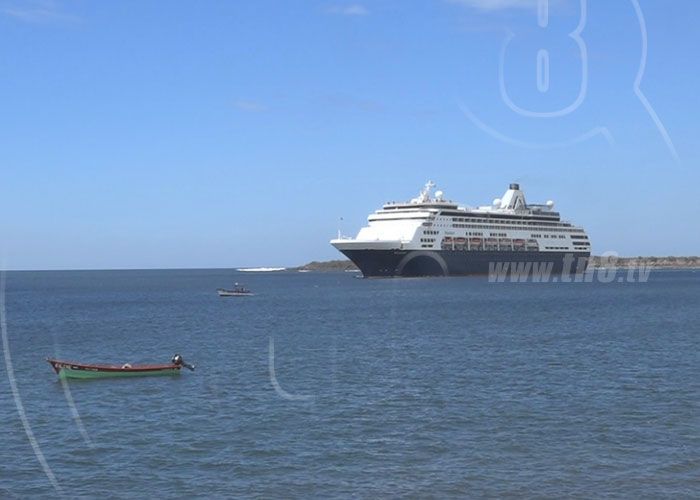 crucero, massdam, buque, puerto corinto, nicaragua, eeuu, destino, turismo, economia, 