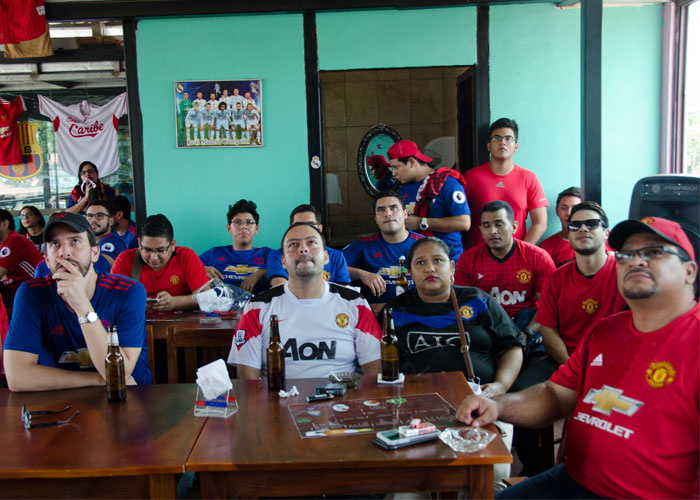 nicaragua, manchester united, europa league, fanaticos, red devils nicas,