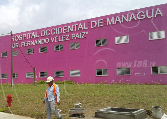 nicaragua, hospital occidental, velez paiz, managua, construccion,