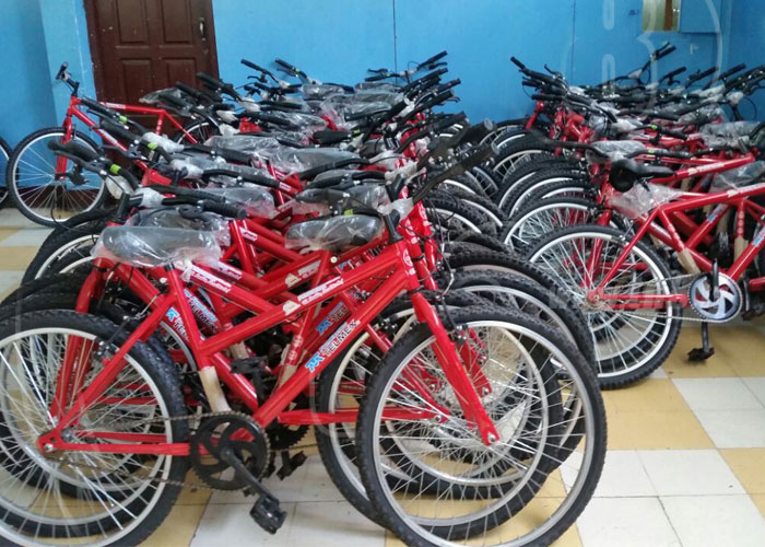 nicaragua, bicicletas, entrega, estudiantes, empresa privada,