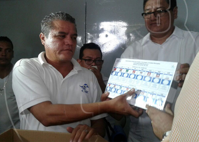 nicaragua, impresion, boletas electorales, culminacion, elecciones municipales,