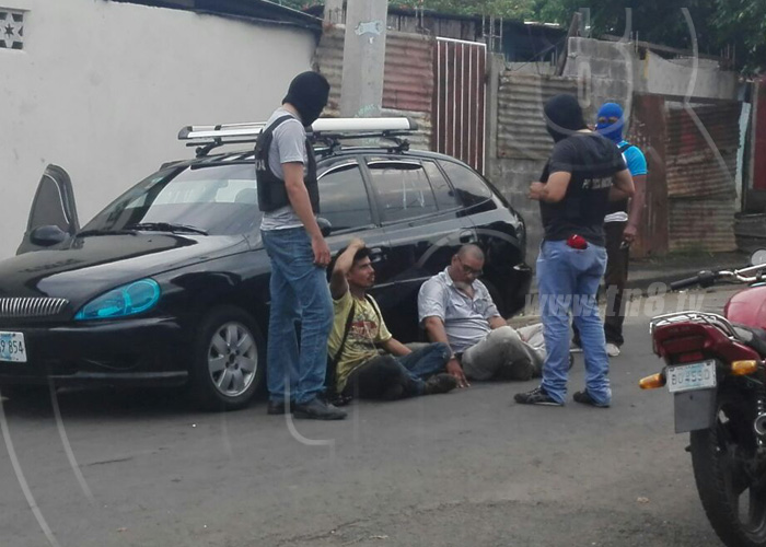 nicaragua, operativo policial, barrio boer, vehiculo, drogas,