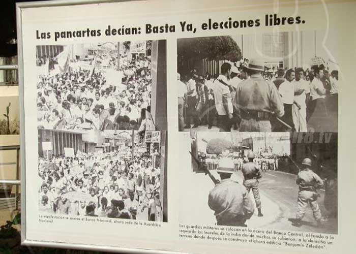 nicaragua, 22 de enero, masacre, conmemoracion, asamblea nacional,