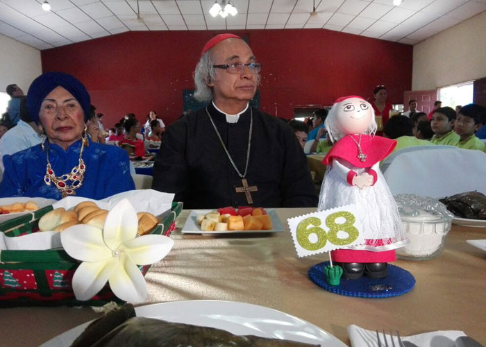 nicaragua, cardenal brenes, celebracion,