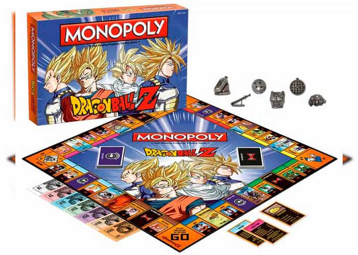 monopoly, dragon ball z, 