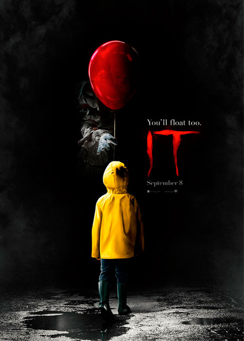 it, eso, pennywise, payaso, teaser,poster, 