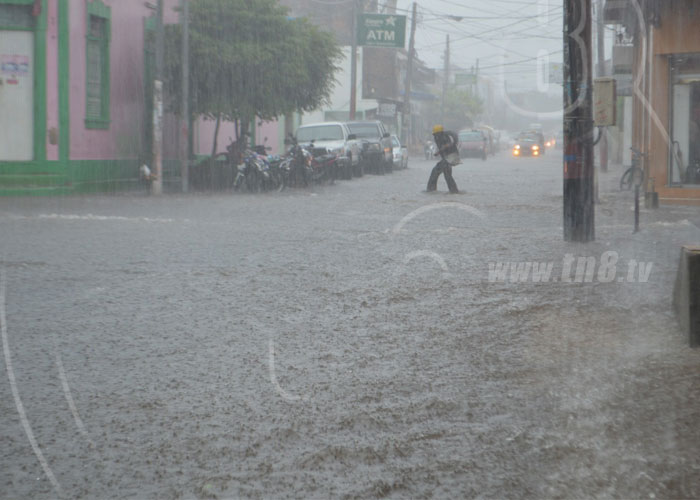 nicaragua, chinandega, afectaciones, lluvias, derrumbe,