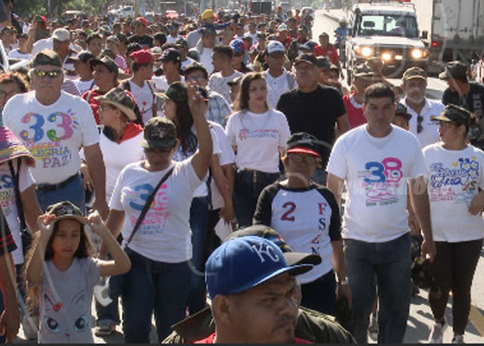 nicaragua, juventud sandinista, actividades, 19 de julio, revolucion popular sandinista,
