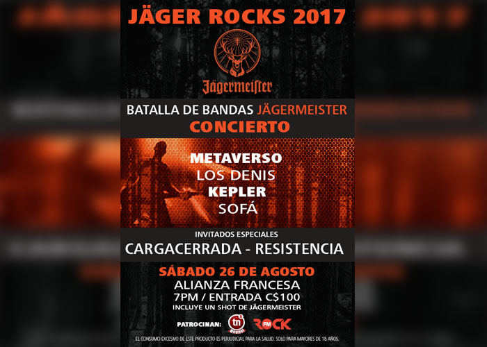 nicaragua, conciertos, rock, agenda tn8 musical, musica,