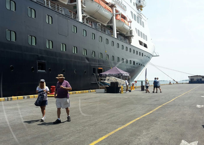 nicaragua, puerto de corinto, chinandega, turismo, crucero maasdam,
