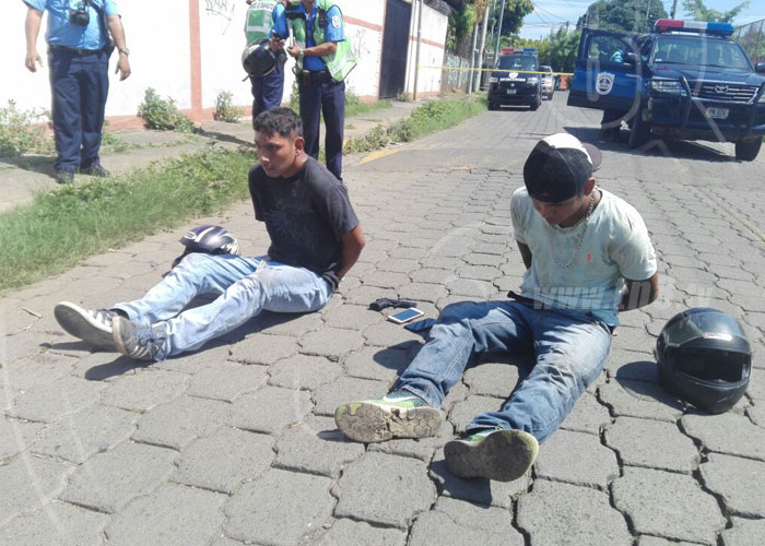 nicaragua, detenidos, don bosco, ladrones, celulares,