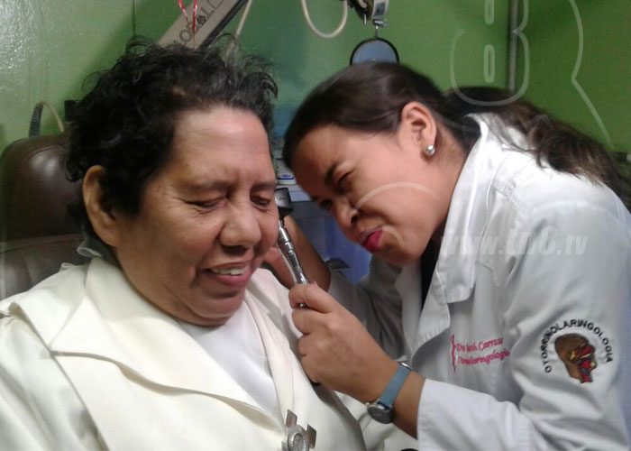 nicaragua, jornada de salud, otorrinaloringologia, hospital lenin fonseca, pacientes,