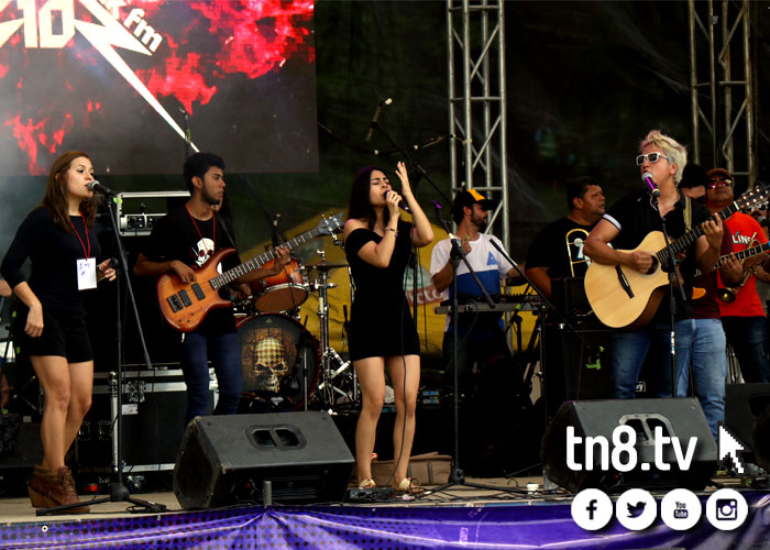 nicaragua, ano 10 rock fm, celebracion, concierto, musica,