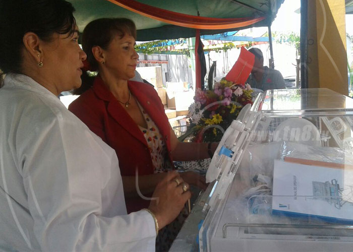 nicaragua, donacion, equipos medicos, ops, silais,