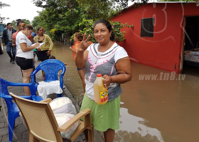 nicaragua, apoyo, familias afectadas, lluvias, granada,