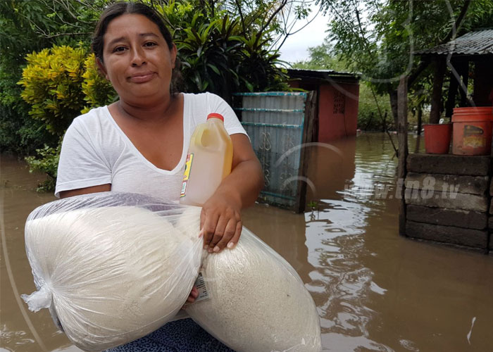 nicaragua, apoyo, familias afectadas, lluvias, granada,