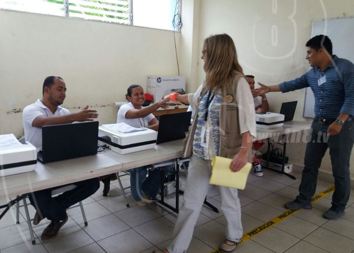 nicaragua, entrega de material electoral, juntas receptoras, maletas, centros de votacion,