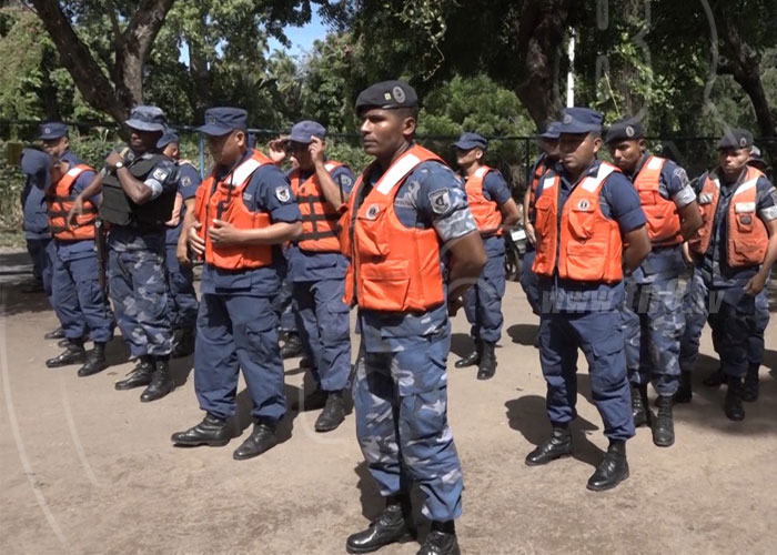 nicaragua, ejercicion proteccion de la vida, granada, destacamento naval, preparativos,