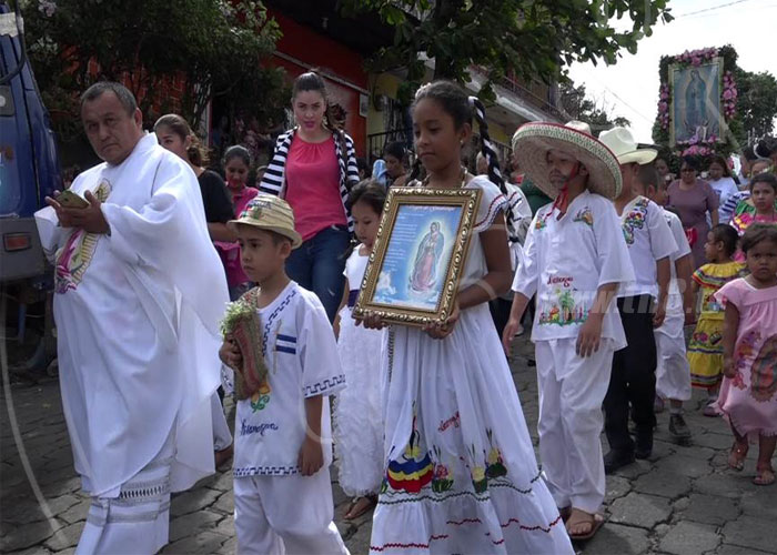nicaragua, boaco, misa, virgen de guadalupe, religion,