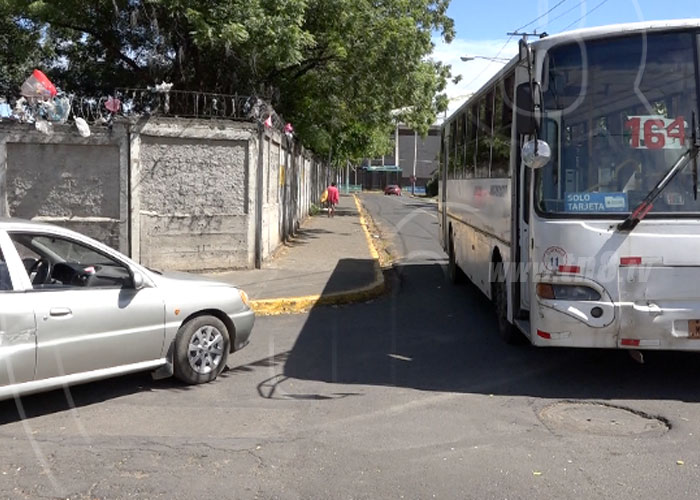nicaragua, accidente de transito, barrio 19 de julio, ruta 164, choque,