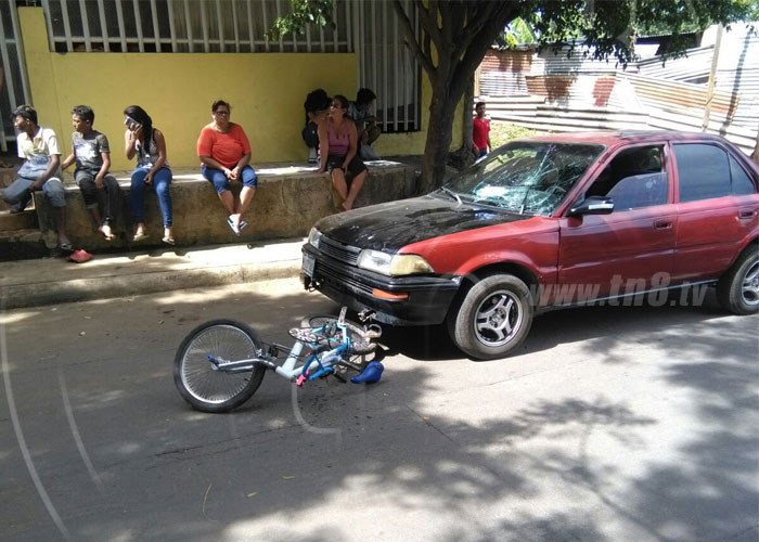 nicaragua, ladrones, atropello, barrio 18 de mayo, captura,