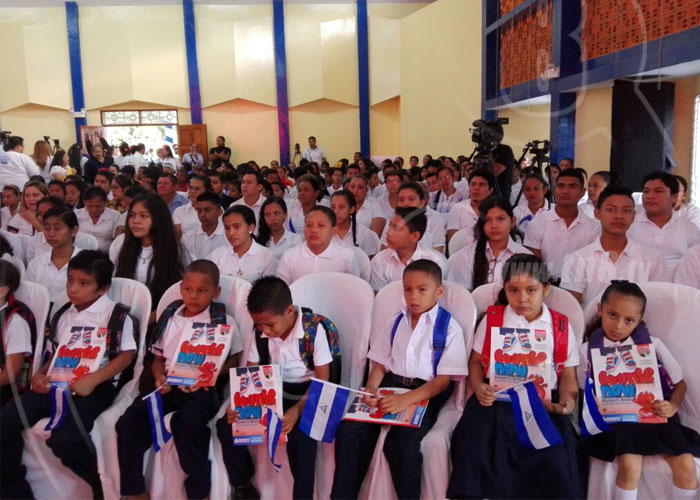 nicaragua, educacion, ano escolar 2018, apertura, chontales,