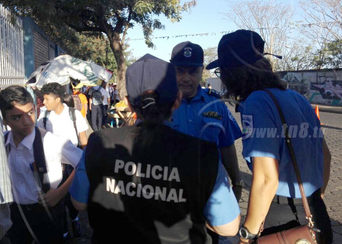 nicaragua, ano escolar 2018, educacion, seguridad, policia nacional,