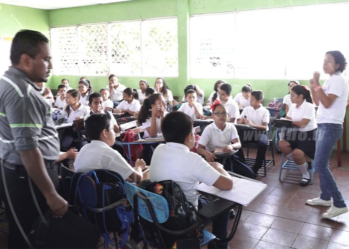 nicaragua, clases, educacion, normalidad, primaria, managua,