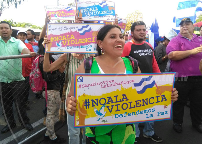nicaragua, avenida de bolivar a chavez, dialogo, paz, festival, cultura,