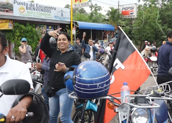 nicaragua, motociclistas, caravana, dialogo, paz, madriz,