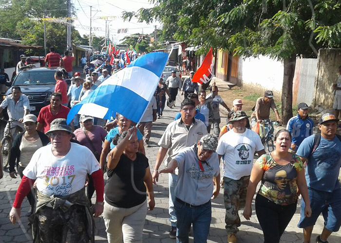 nicaragua, tipitapa, heroes caidos, caminata, frentes sandinista, caminata, 