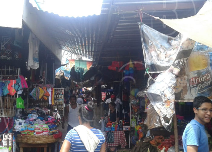 nicaragua, mercado, tipitapa, no al paro, comercio,