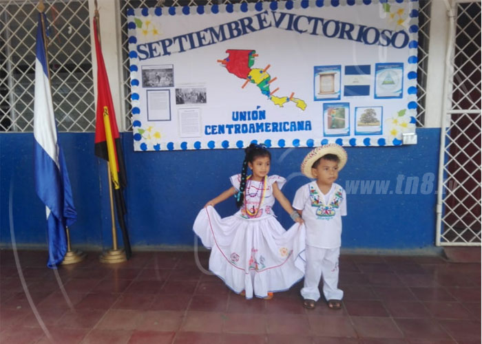 nicaragua, dia internacional de la paz, colegio, managua, conmemoracion,