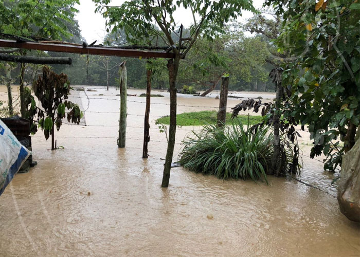 nicaragua, jalapa, rio lindo, desborde, inundacion, afectacion, ayuda, comupred,