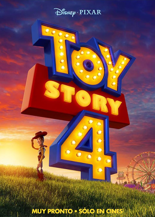 poster oficial, toy story 4, disney pixar, 