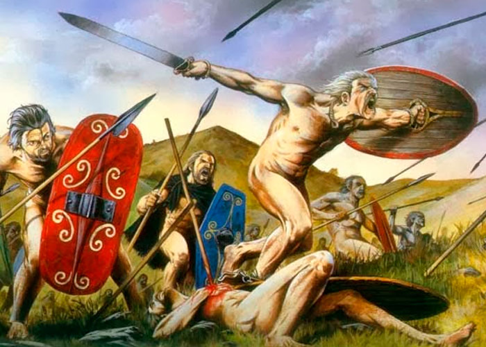 Los Celtas, de la edad de hierro embalsamaban las cabezas de sus adversarios derribados