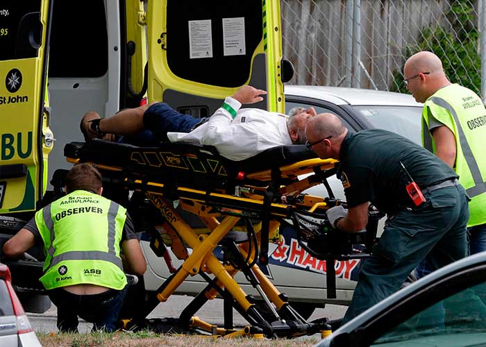 Mezquitas son atacadas en Nueva Zelanda