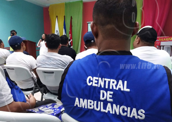 nicaragua, paramedicos, capacitaciones, ambulancia, salud,