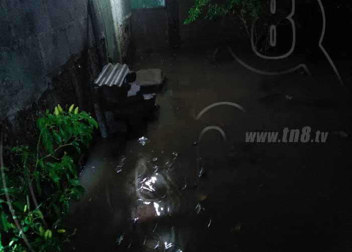 Primeras inundaciones en Nandaime por las lluvias