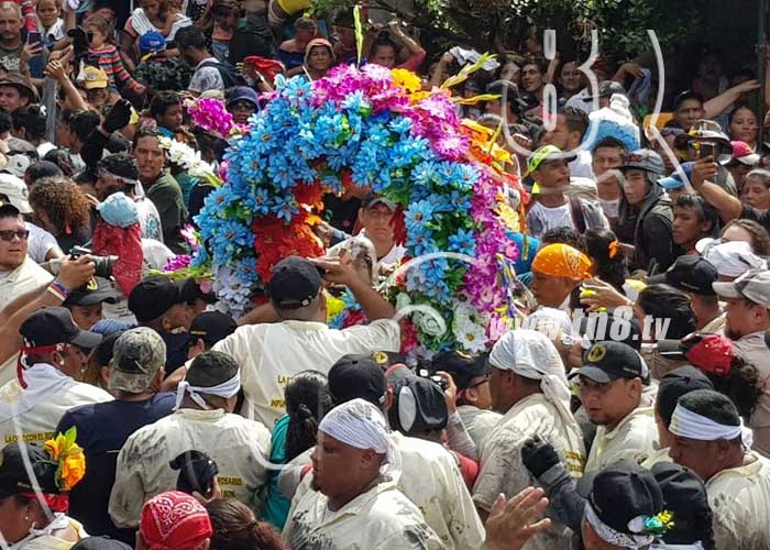 nicaragua, managua, santo domingo, ultimo recorrido, peregrinacion, devotos, catolicos, 