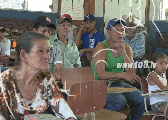 nicaragua, matiguas, realizan asamblea, familias, policia, autoridades municipales, seguridad ciudadana, 