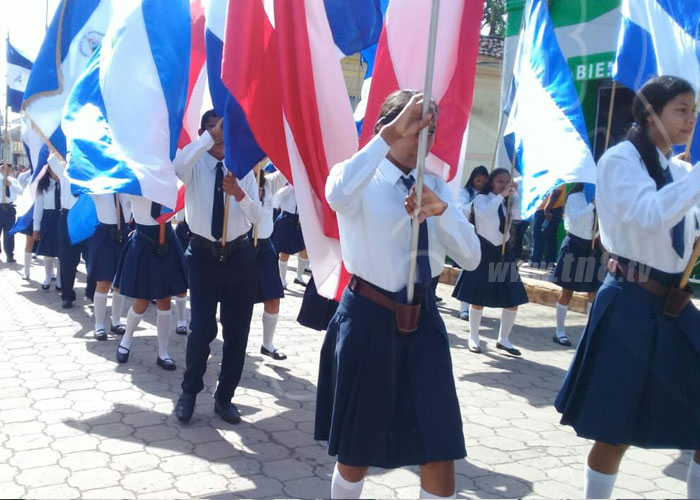 nicaragua, nandaime, escuelas, celebracion, cruzada nacional de alfabetizacion,