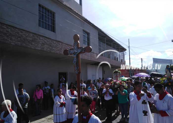nicaragua, esteli, procesion, feligresia, catolicos, parroquia, familias, amor, paz, vida, salud, 