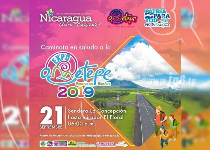Expo Ometepe 2019 para promover el turismo en la Isla.