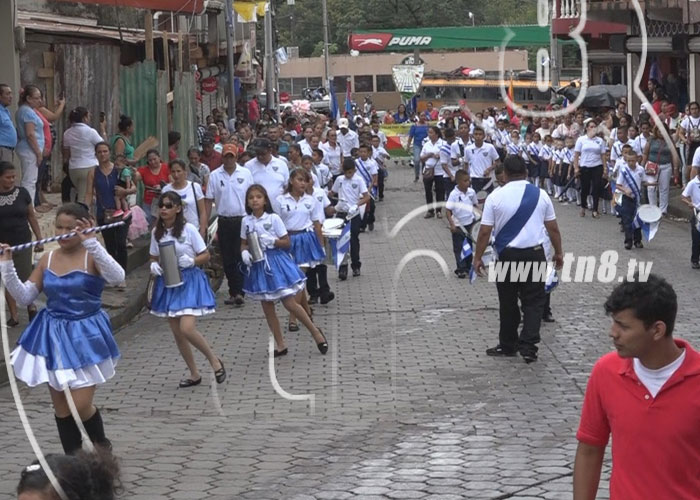 nicaragua, rio blanco, autoridades, desfile patrio, estudiantes, docentes, familias, independecia, celebracion, 