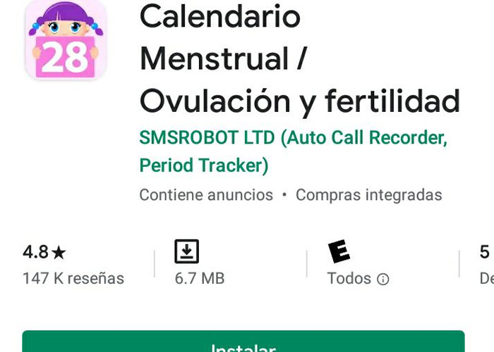 nicaragua, apps, ciclo menstrual, control, fertilidad, ovulacion, embarazo, planificacion familiar, 