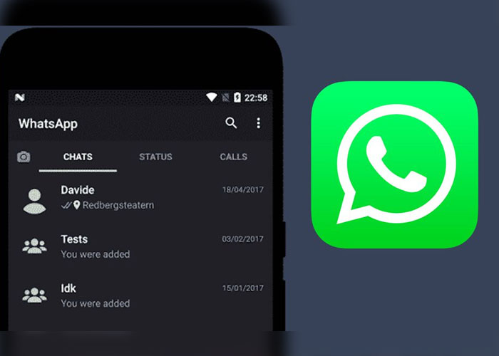 Modo oscuro para WhatsApp